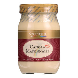 Spectrum Naturals Mayonnaise - Canola - 16 Oz - Case Of 12