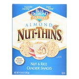 Blue Diamond Nut Thins - Almond - Case Of 12 - 4.25 Oz.