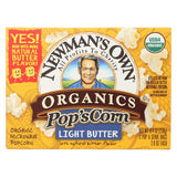 Newman's Own Organics Organic Popcorn - Light Butter - Case Of 12 - 2.8 Oz.