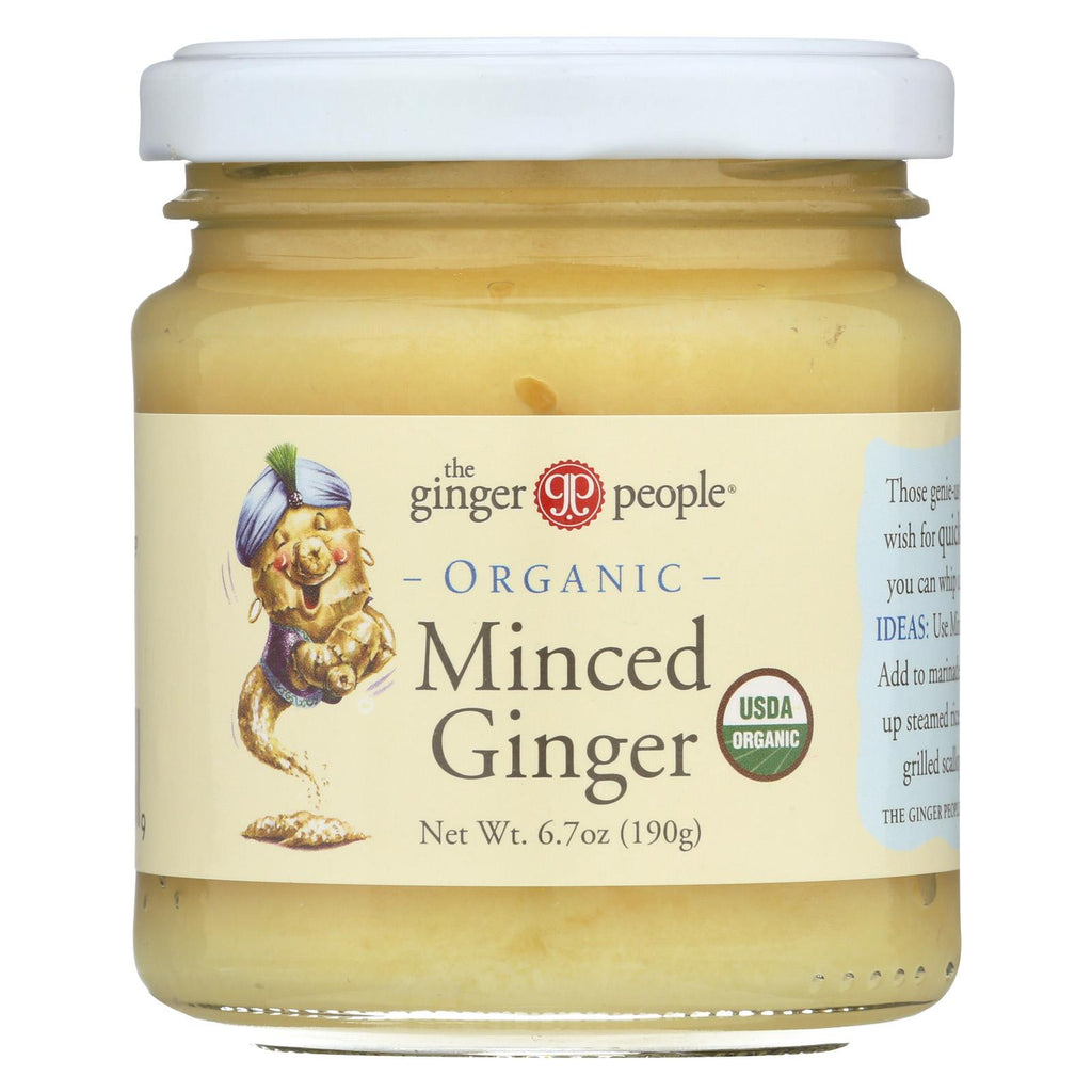 The Ginger People Organic Minced - Case Of 12 - 6.7 Oz.