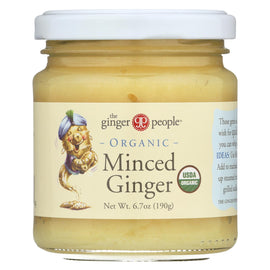 The Ginger People Organic Minced - Case Of 12 - 6.7 Oz.