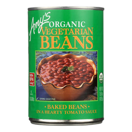 Amy's Organic Vegetarian Baked Beans - Case Of 12 - 15 Oz.