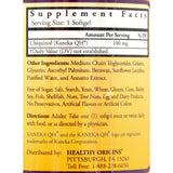Healthy Origins Ubiquinol Kaneka Qh - 100 Mg - 60 Softgels