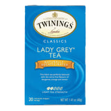 Twining's Tea Black Tea - Lady Grey - Case Of 6 - 20 Bags