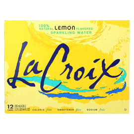 Lacroix Sparkling Water - Lemon - Case Of 2 - 12 Fl Oz.