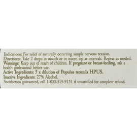 Bach Flower Remedies Essence Aspen - 0.7 Fl Oz
