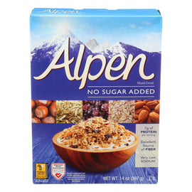 Alpen No Added Sugar Muesli Cereal - 14 Oz.