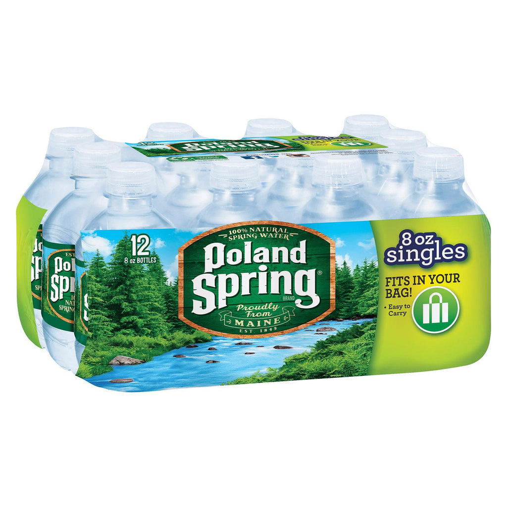Poland Spring Water - Original - Case Of 4 - 8 Fl Oz.