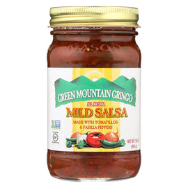 Green Mountain Gringo Mild Salsa - Case Of 12 - 16 Oz.