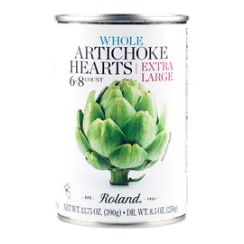 Roland Artichoke Hearts - Extra Large - Case Of 12 - 13.75 Oz.