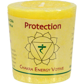 Aloha Bay Chakra Votive Candle - Protection - Case Of 12 - 2 Oz