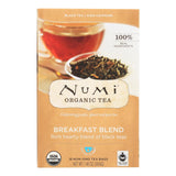 Numi Tea Black Tea - Breakfast Blend - Case Of 6 - 18 Bags