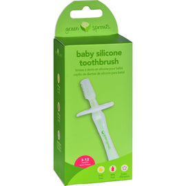 Green Sprouts Silicone Baby Toothbrush