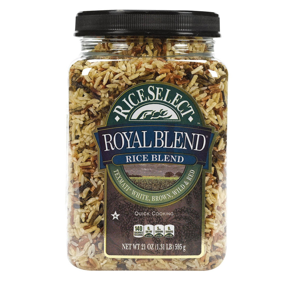 Rice Select Royal Blend - White, Brown And Red - Case Of 4 - 21 Oz.
