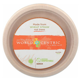 World Centric Fiber Plate - Case Of 12 - 20 Count
