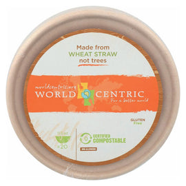 World Centric Wheat Straw Bowl - Case Of 12 - 20 Count