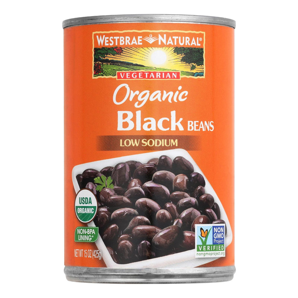 Westbrae Foods Organic Black Beans - Case Of 12 - 15 Oz.