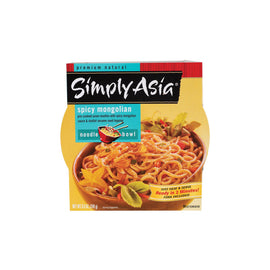 Simply Asia Spicy Mongolian Noodle Bowl - Case Of 6 - 8.5 Oz.