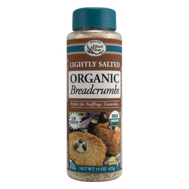 Edward And Sons Organic Breadcrumbs - Lightly Salted - Case Of 6 - 15 Oz.