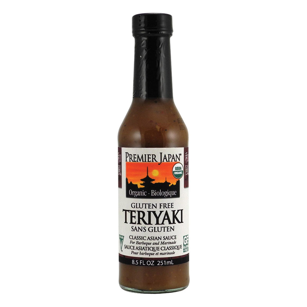 Premier Japan Organic Wheat Free Sauce - Teriyaki - Case Of 12 - 8.5 Fl Oz.