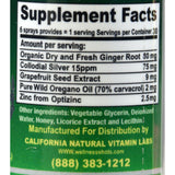 California Natural Immunity Shots - 1 Fl Oz