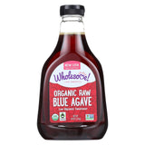 Wholesome Sweeteners Blue Agave - Liquid Sweetener - Case Of 6 - 44 Oz.