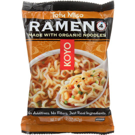 Koyo Ramen - Tofu Miso - Case Of 12 - 2 Oz.