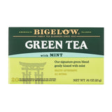 Bigelow Tea Green Tea - With Mint - Case Of 6 - 20 Bag