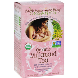 Earth Mama Angel Baby Organic Milkmaid Tea - 16 Tea Bags