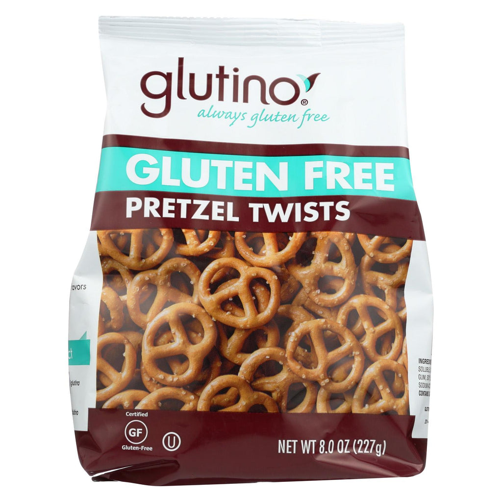 Glutino Pretzel Twists - Case Of 12 - 8 Oz.