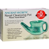 Ancient Secrets Nasal Cleansing Neti Pot - Plastic - 1 Pot