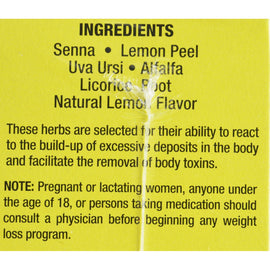 Only Natural Cleansing Diet Tea - Lemon - 24 Bags