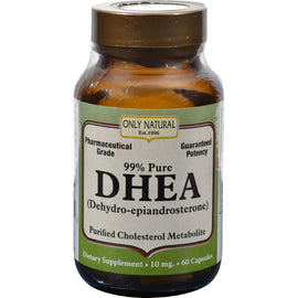 Only Natural Dhea - 99% - 10 Mg - 60 Caps