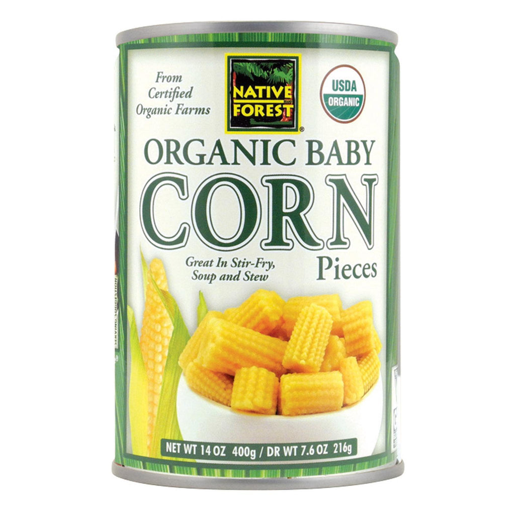 Native Forest Organic Cut Baby - Corn - Case Of 6 - 14 Oz.