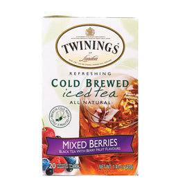 Twinings Tea Cold Brew Tea - Mixed Berry - Case Of 6 - 20 Bag