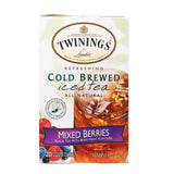 Twinings Tea Cold Brew Tea - Mixed Berry - Case Of 6 - 20 Bag