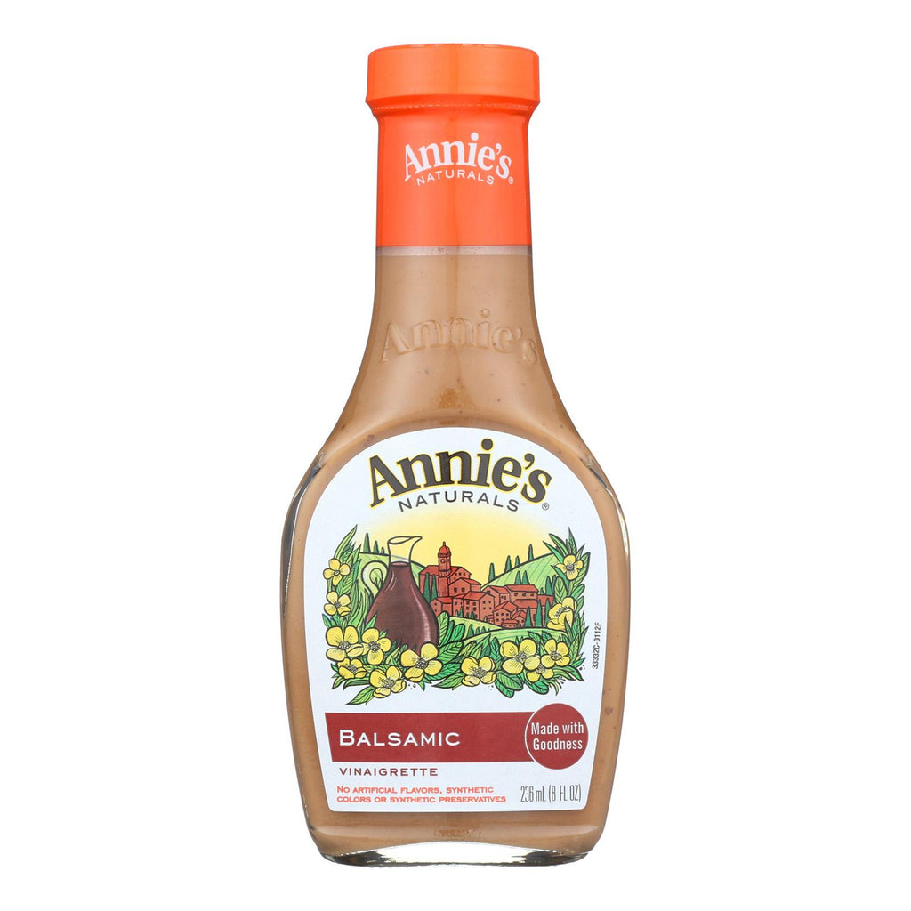 Annie's Naturals Vinaigrette Balsamic - Case Of 6 - 8 Fl Oz.