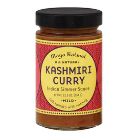 Maya Kaimal Indian Simmer Sauce Kashmiri Curry - Case Of 6 - 12.5 Oz.