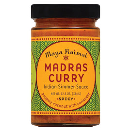 Maya Kaimal Madras Curry Simmer Sauce - Case Of 6 - 12.5 Oz.