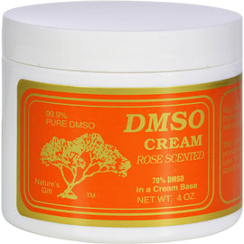 Dmso Cream Rose Scented - 4 Oz