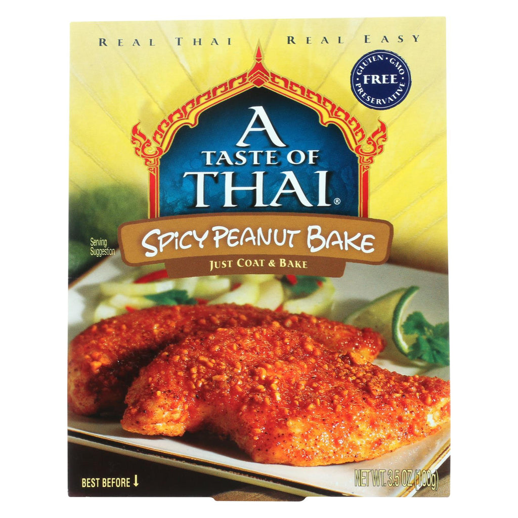 Taste Of Thai Spicy Peanut Bake - 3.5 Oz - Case Of 6