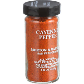 Morton And Bassett Cayenne Pepper - 1.6 Oz - Case Of 3