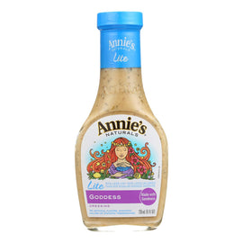 Annie's Naturals Lite Dressing Goddess - Case Of 6 - 8 Fl Oz.