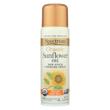 Spectrum Naturals Organic Sunflower Oil Spray - High Heat - Case Of 6 - 5 Oz
