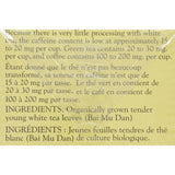 Uncle Lee's Tea 100% Certified Organic White Tea - 18 Tea Bags