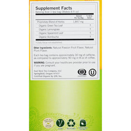 Yogi Tea Green Tea Kombucha - Contains Caffeine - 16 Tea Bags
