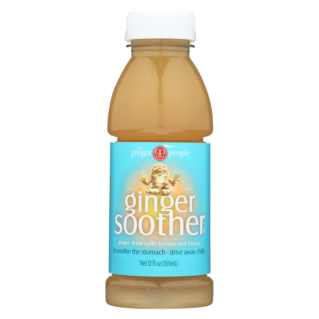 The Ginger People Soother - Ginger - Case Of 24 - 12 Fl Oz.