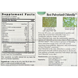 Sun Chlorella A Tablets - 500 Mg - 600 Tablets