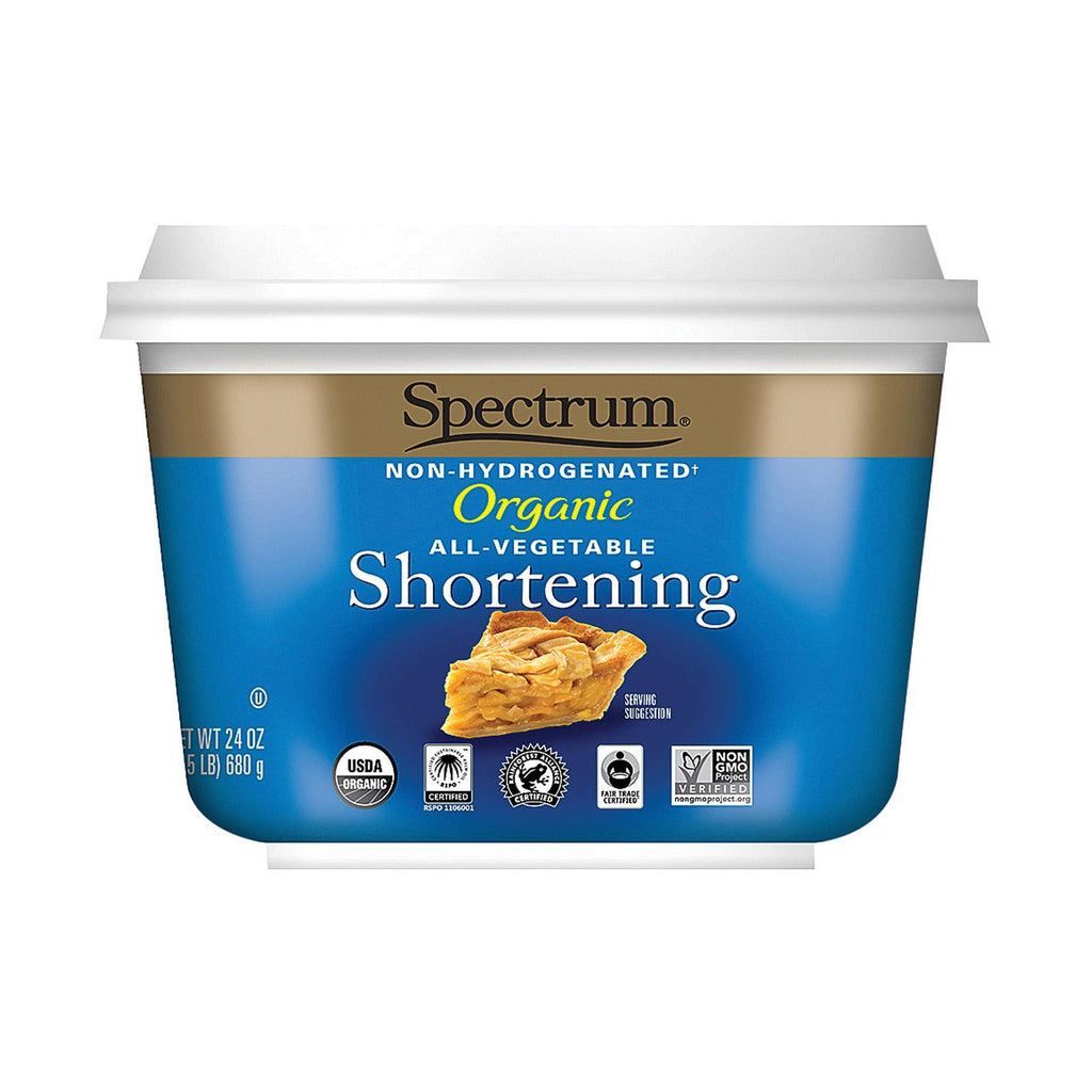 Spectrum Naturals Organic Shortening - Case Of 12 - 24 Oz.