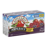 Apple And Eve 100 Percent Juice Very Berry - Case Of 6 - 40 Bags